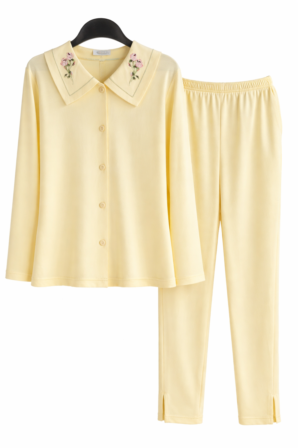 Cotton Pajama Set Long Sleeve Comfort Wear