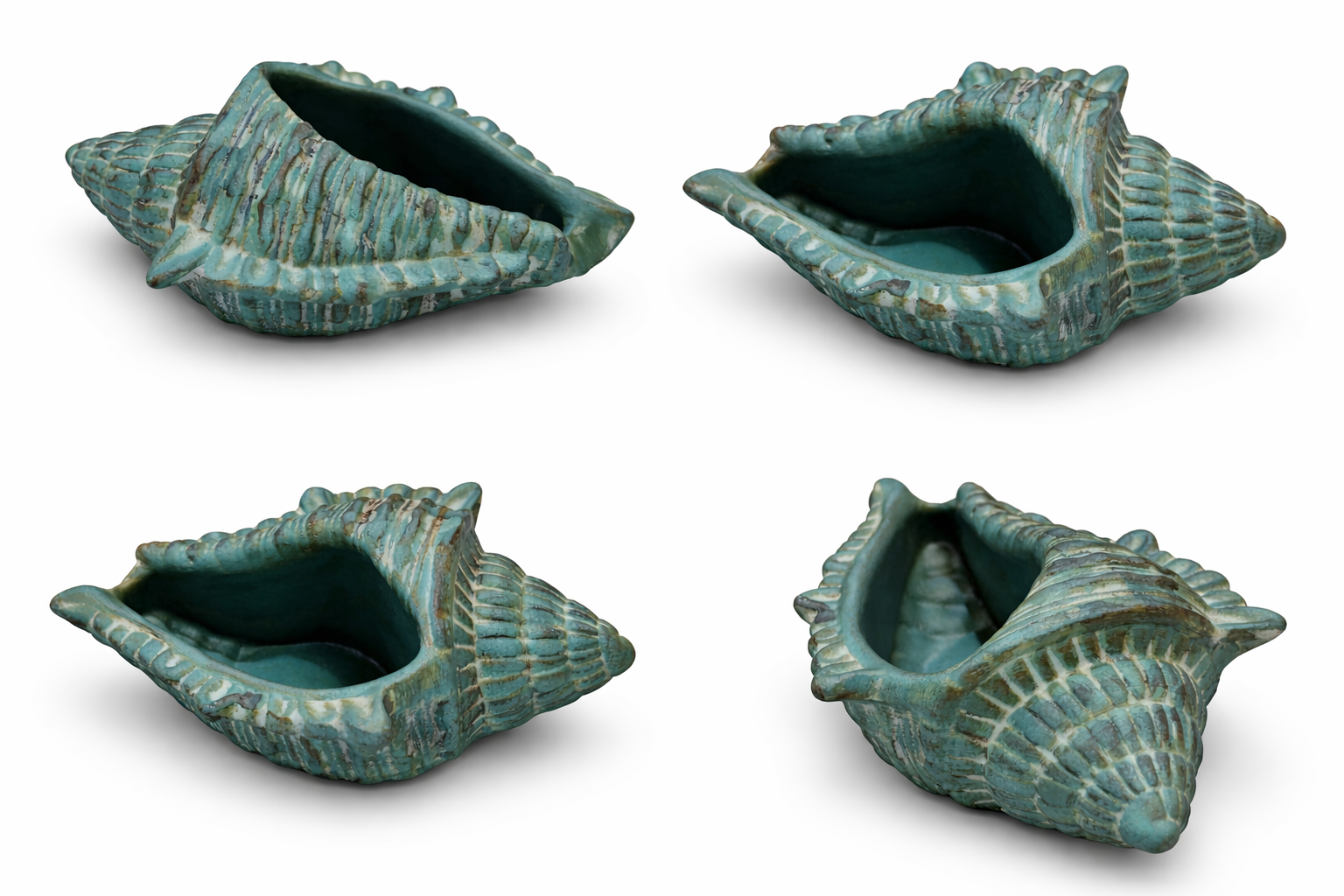 Shell Concrete Decor Piece