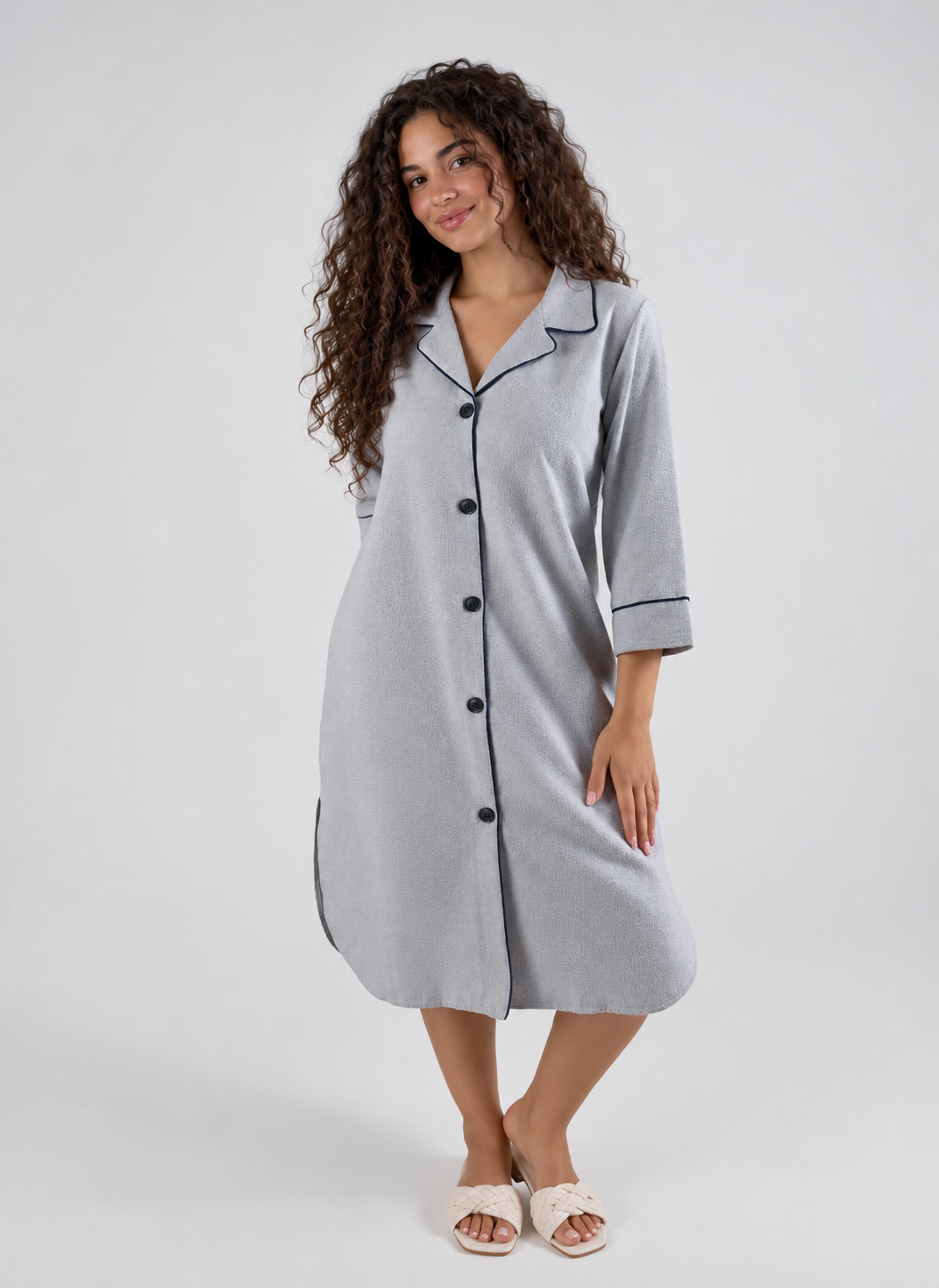 Ash Botton-Down Night Dress
