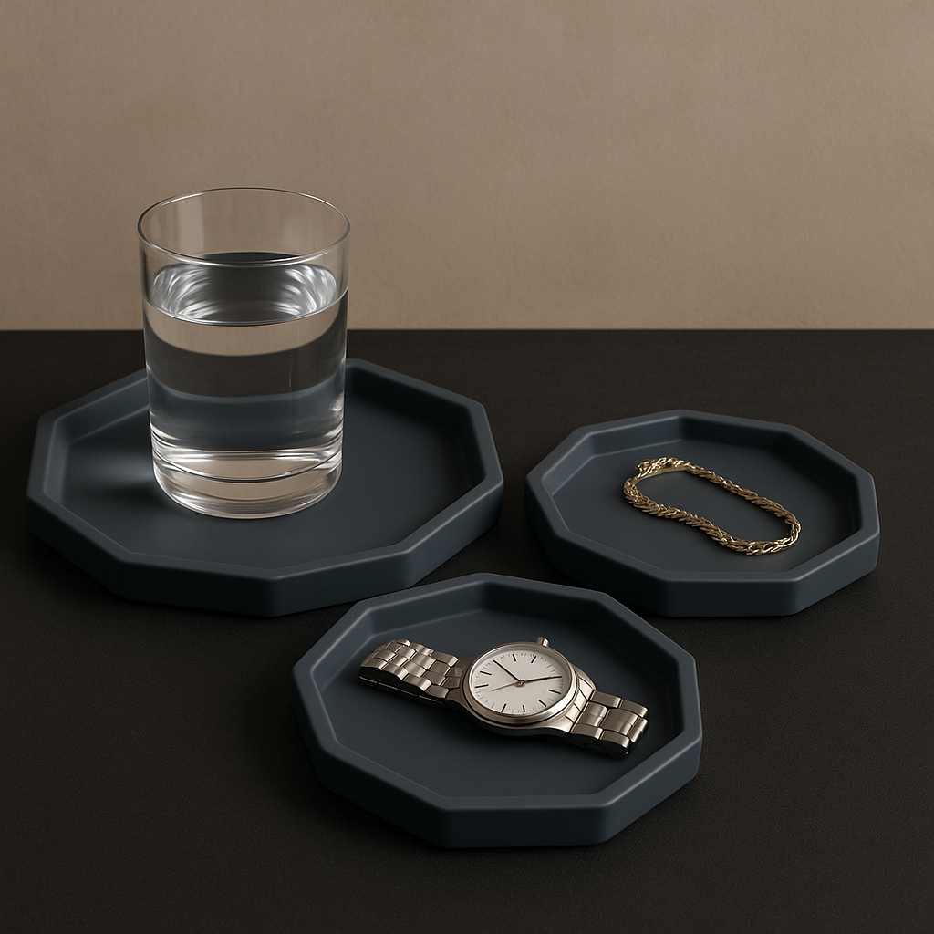 Hexagon Tray Set