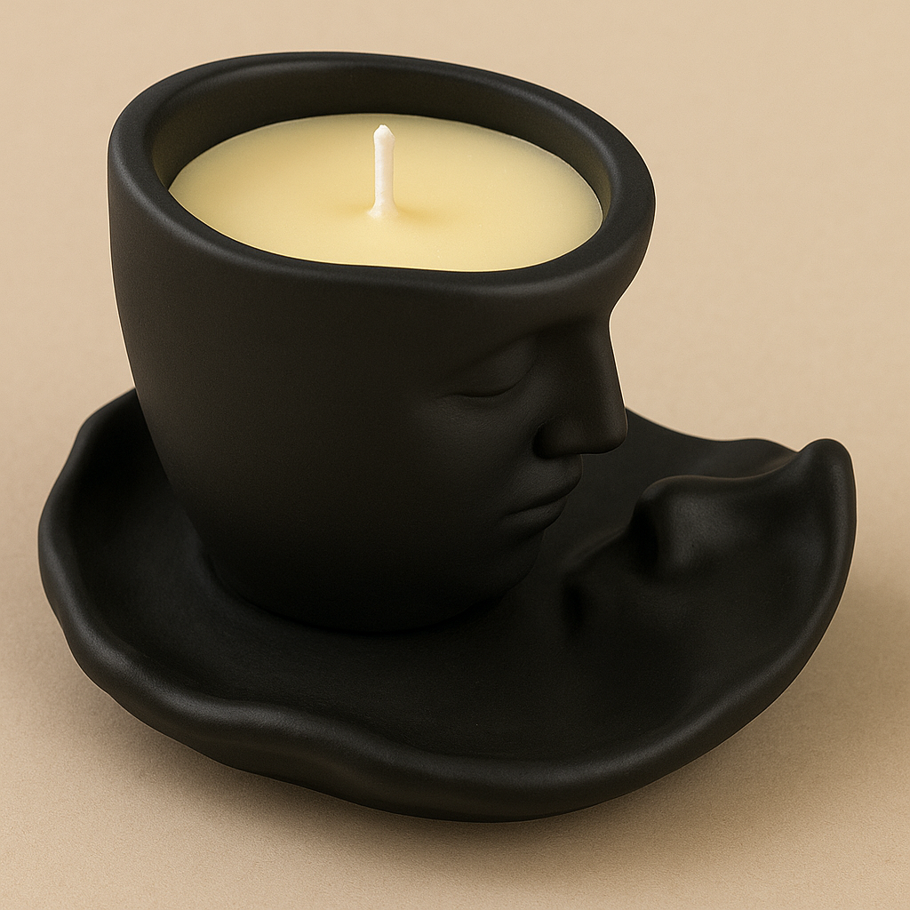 TWOSOME FACE CUP with a SAUCER