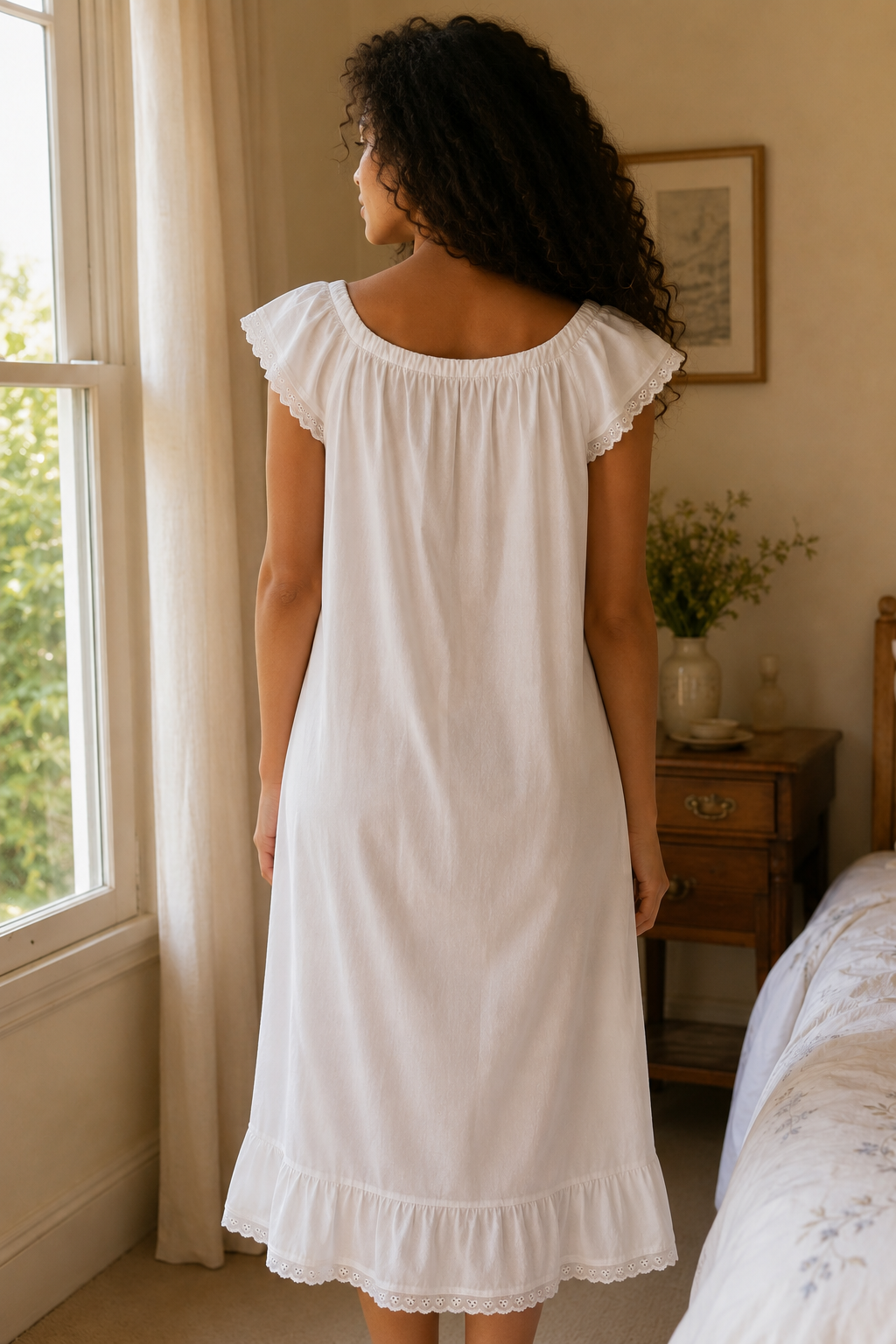 Whispering Premium Cotton Nightgown