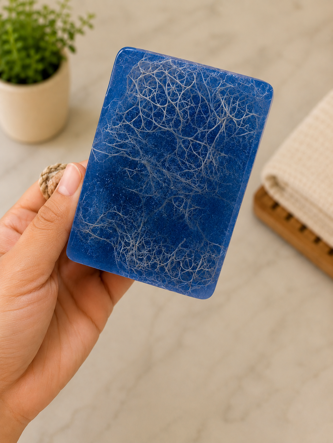 Loofah Glycerin Soap Bar