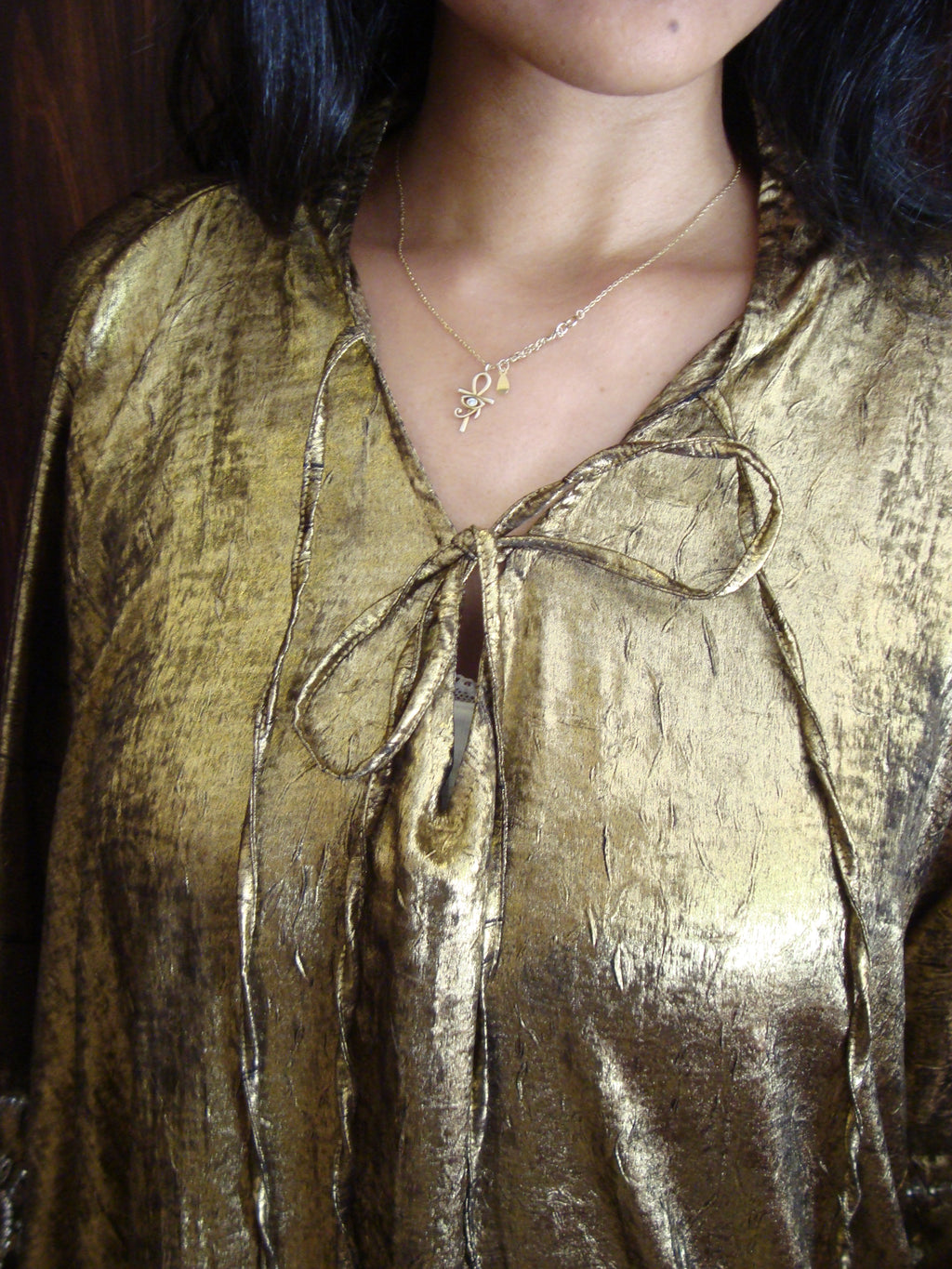 Golden Radiance Embellished Abaya