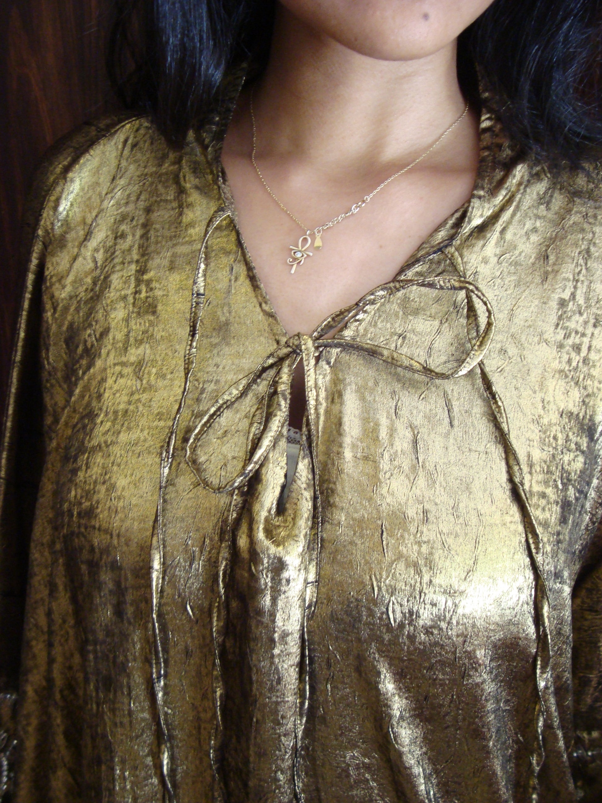 Golden Radiance Embellished Abaya