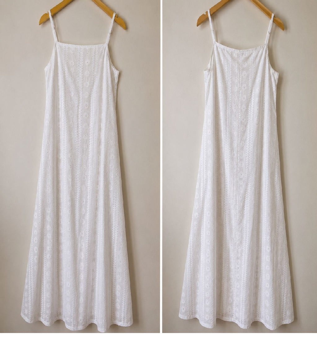 Embroidered Breeze Maxi Dress