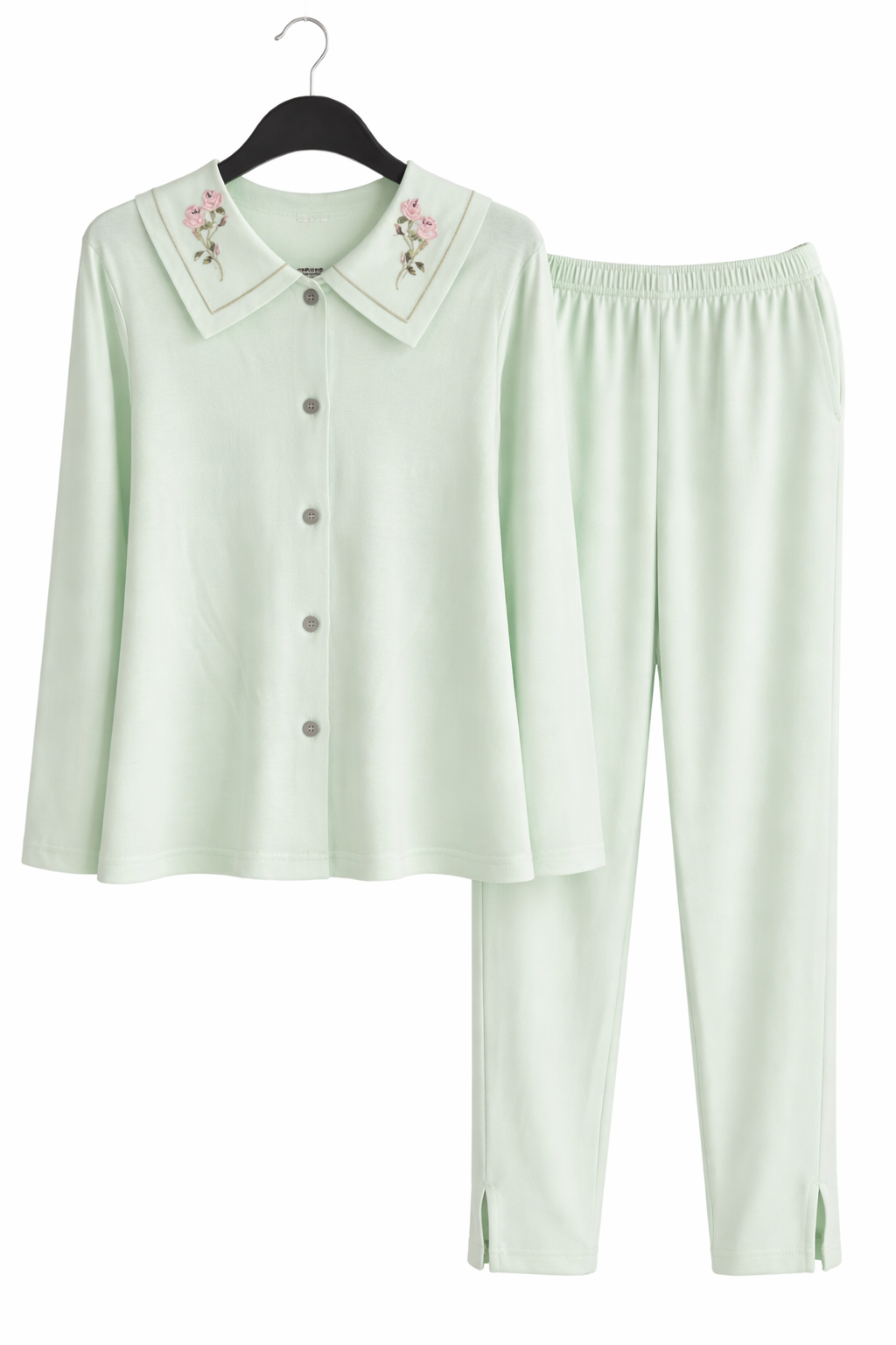 Cotton Pajama Set Long Sleeve Comfort Wear