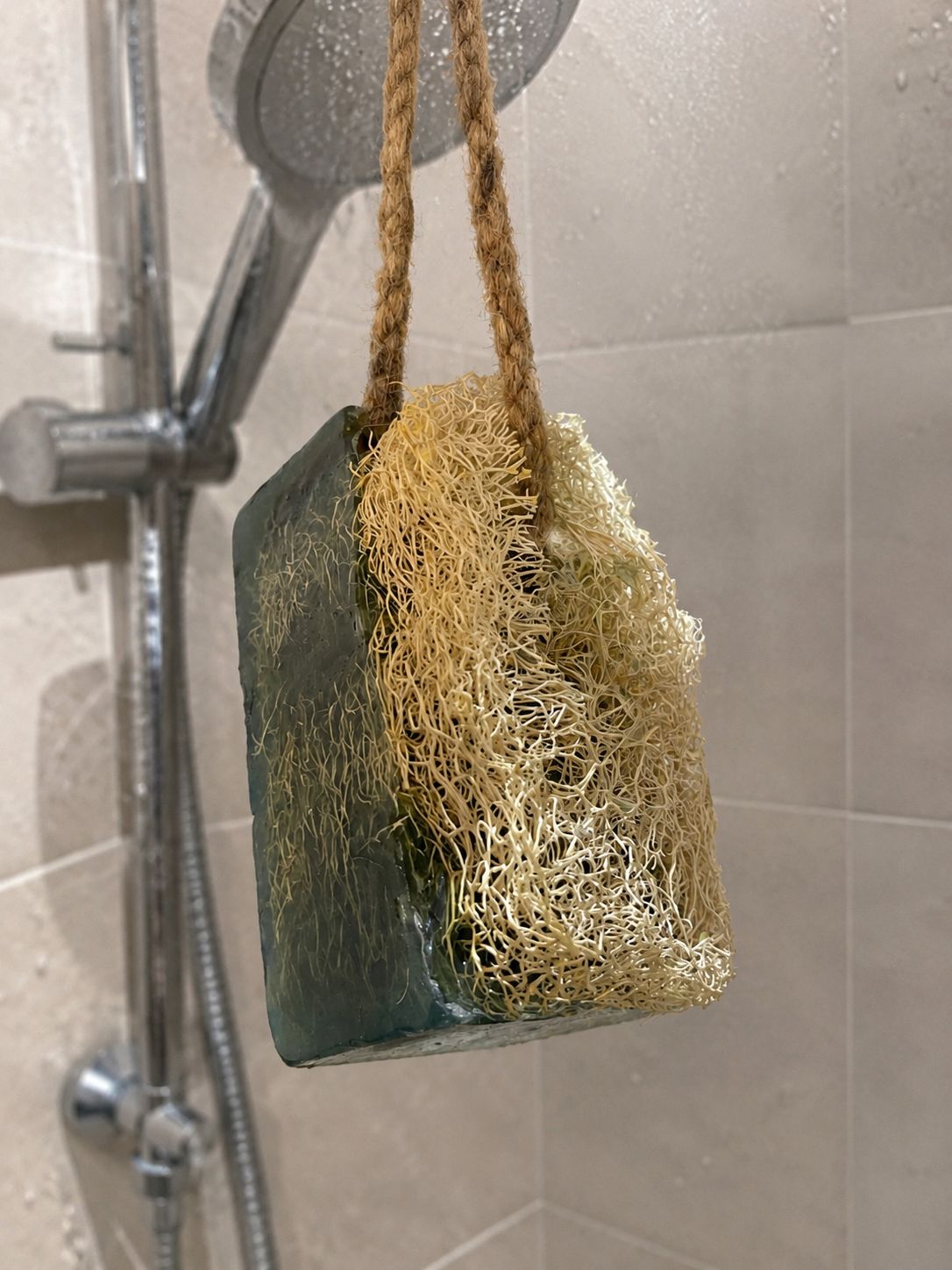Loofah Glycerin Soap Bar