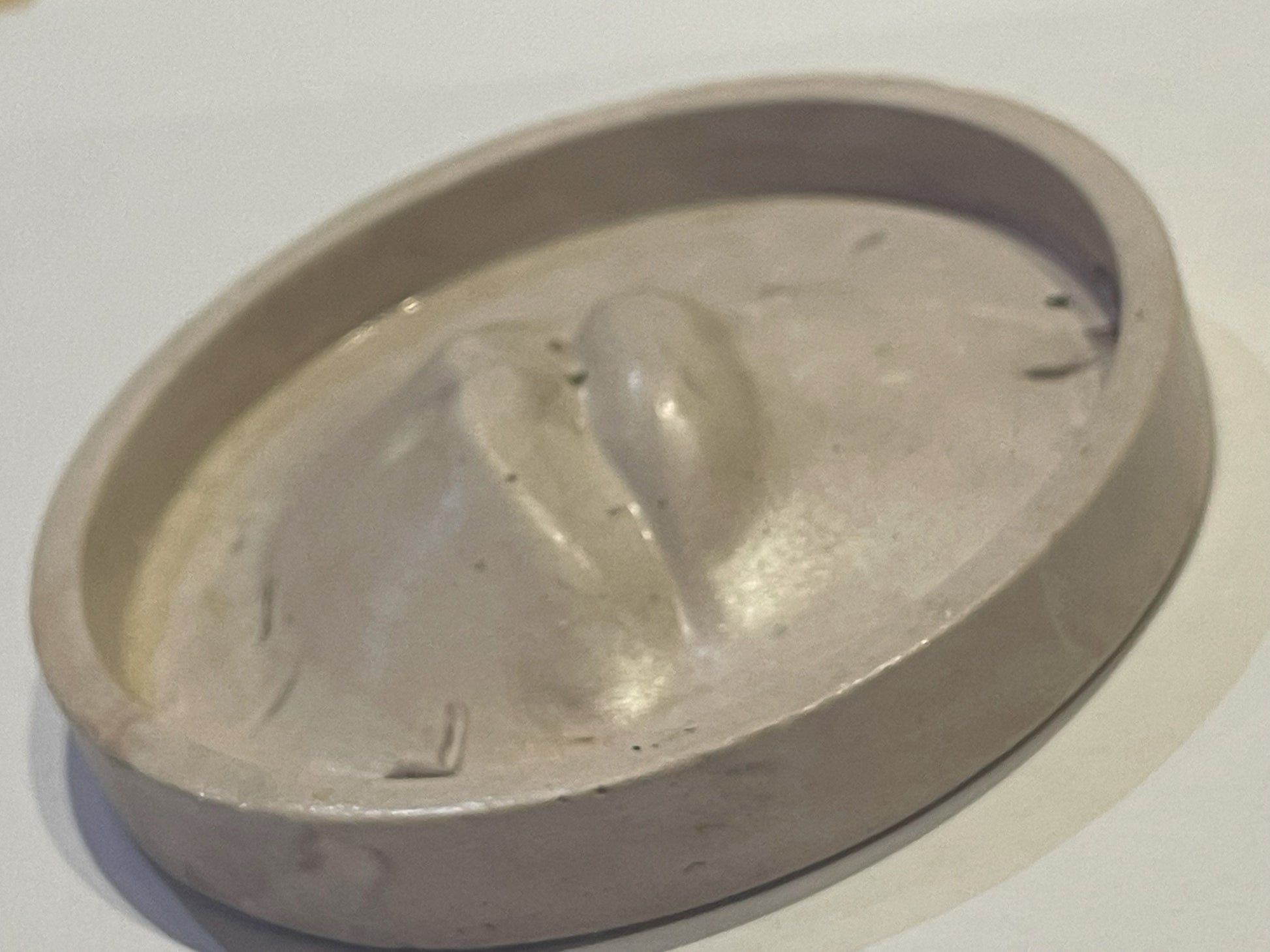 Lips Incense Holder, Handmade Face Concrete Incense Stick
