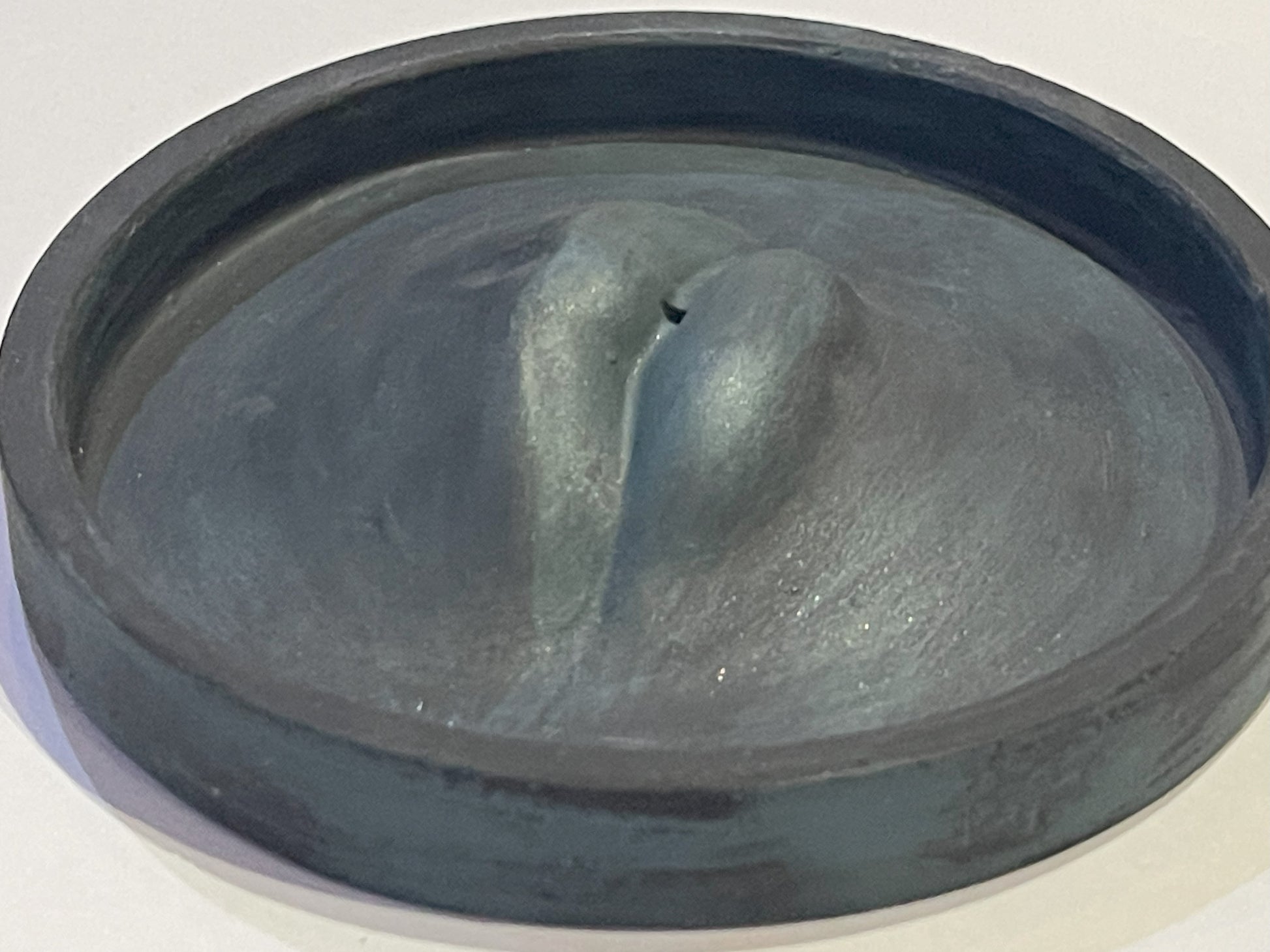 Lips Incense Holder, Handmade Face Concrete Incense Stick