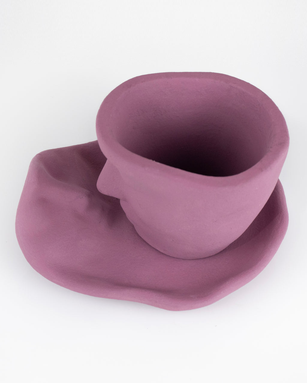 TWOSOME FACE CUP with a SAUCER