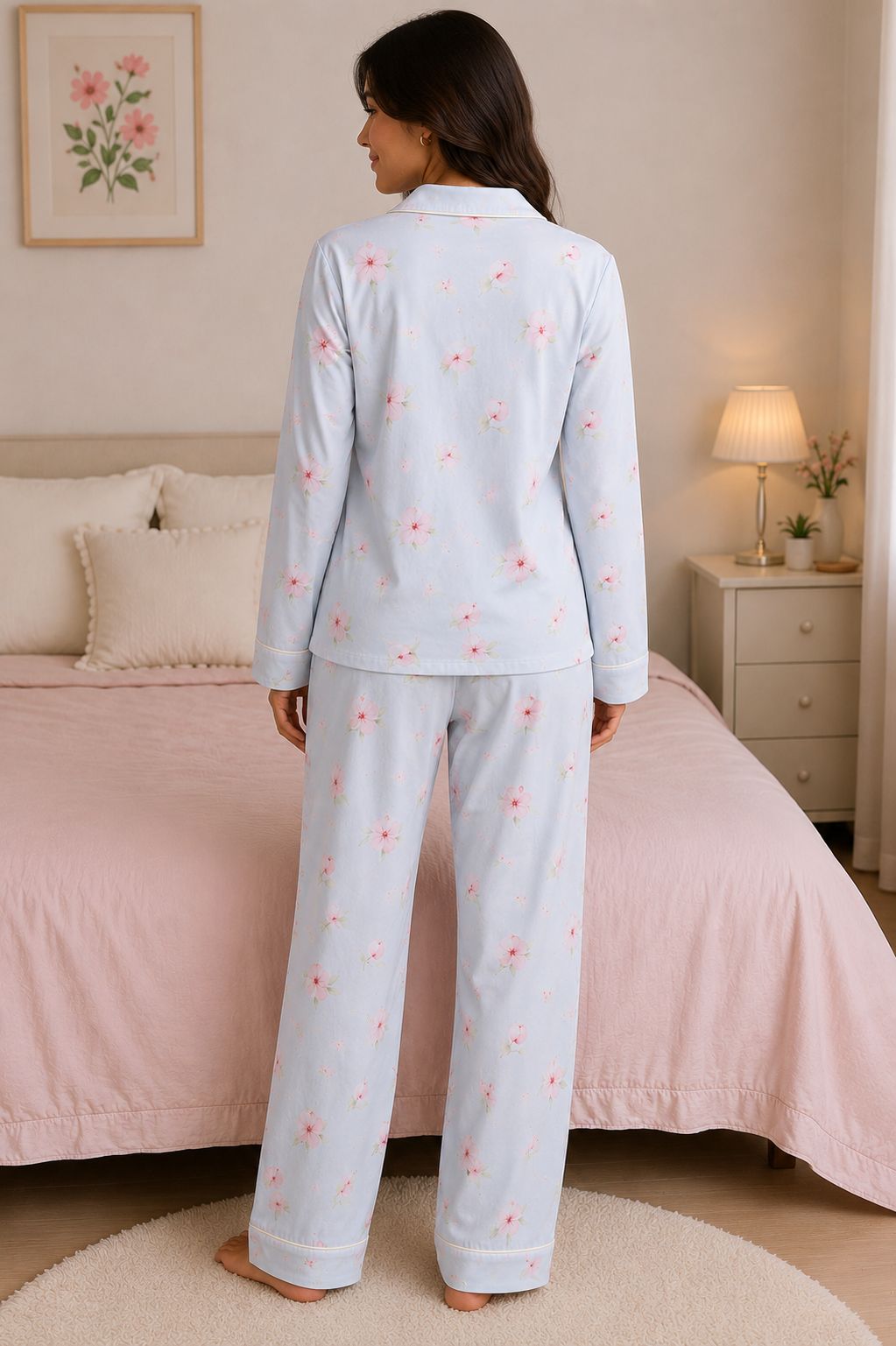 Floral Blossom Pajama Set