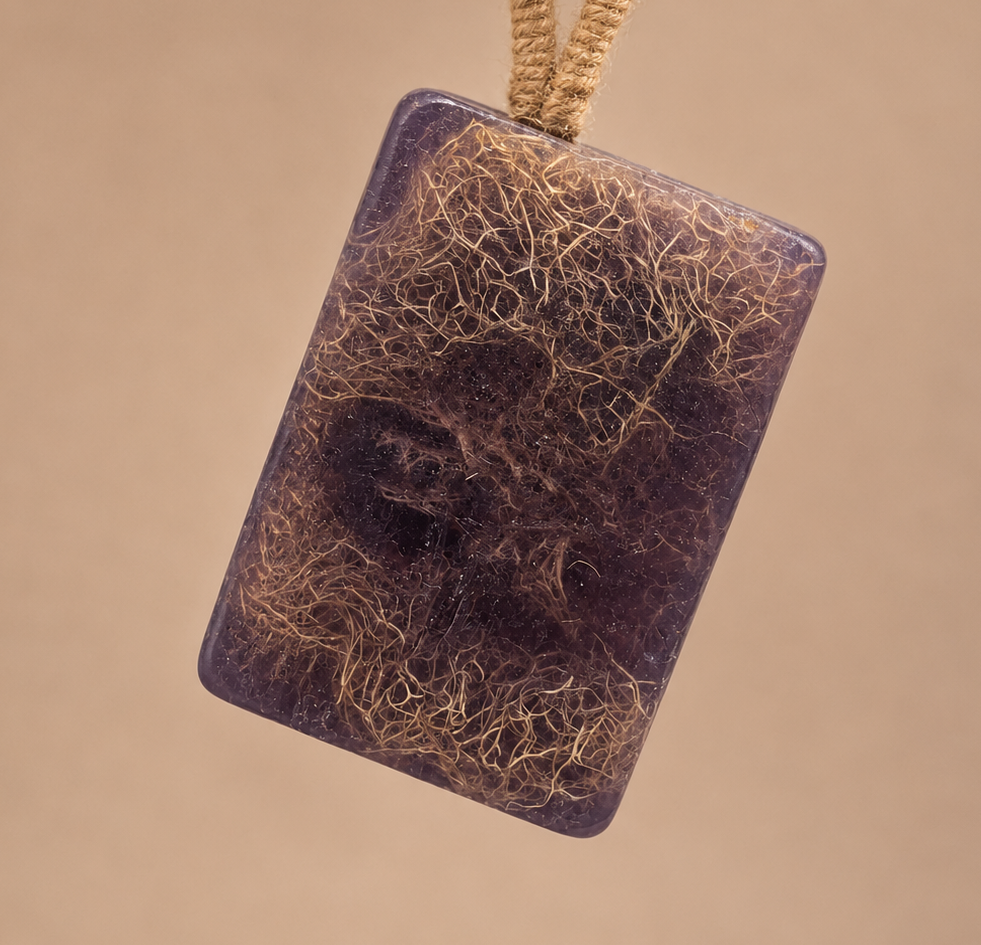 Loofah Glycerin Soap Bar