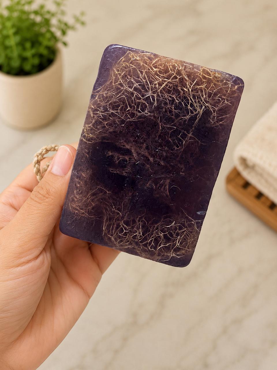 Loofah Glycerin Soap Bar