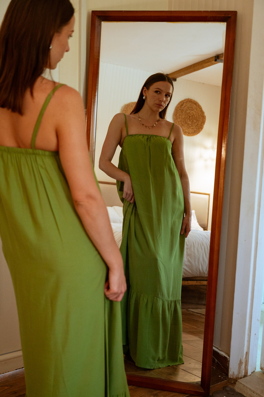 Relaxed Cotton Maxi Dress