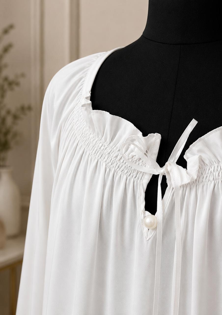 Dreamy Comfort  Full Length Nightgown